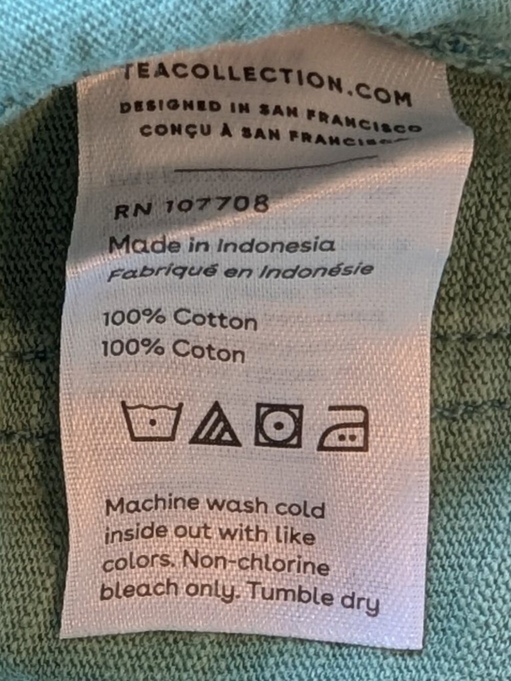 Tea Collection Palm Shorts - Picture 6 of 6